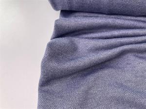 Strikjersey - dejlig blød i mørk jeansblå