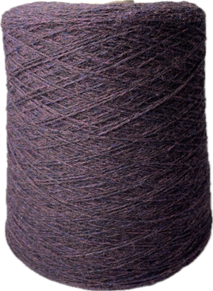 Shetlandsuld - violet meleret, 50 gram