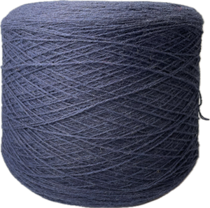 Shetlandsuld 2 trådet - super soft behandlet og smuk marineblå