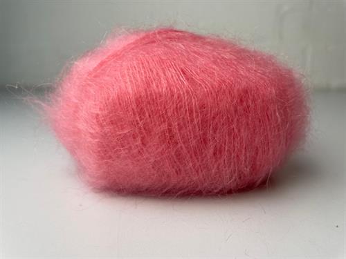 Angel by permin silke mohair - i smuk bubblegum