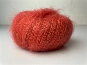 Lana Grossa silke mohair - teglstensrød 