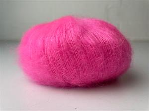 Angel by Permin silke mohair - neonpink