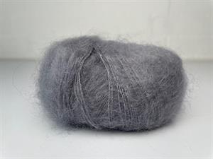 Angel by Permin silke mohair - mørk grå
