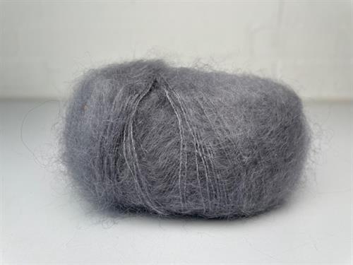 Angel by Permin silke mohair - mørk grå