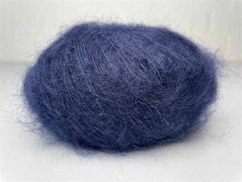 Lana Grossa silke mohair - natblå