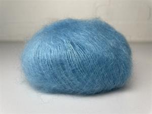 Angel by Permin silke mohair - middelhavsblå