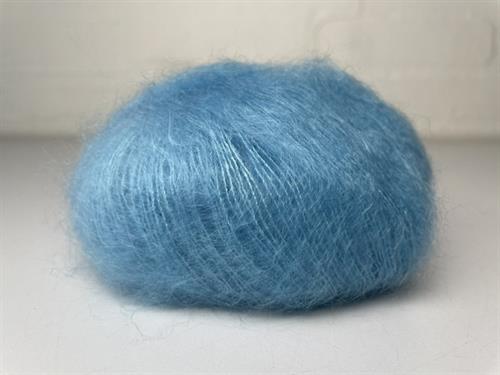 Angel by Permin silke mohair - middelhavsblå