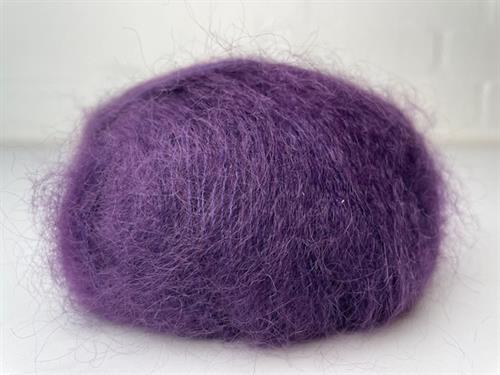 Angel by Permin silke mohair -  mørk lilla
