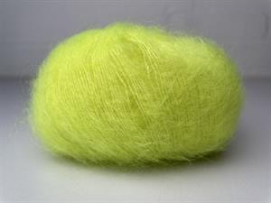 Angel by permin silke mohair - neon gul