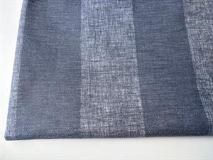 Dekostof - mørklægning, tasker og puder, steel blue big stripes