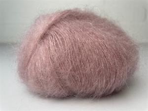 Angel by permin silke mohair - i smuk gammelrosa