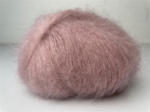 Angel by Permin silke mohair - gammelrosa