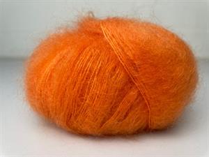 Angel by permin silke mohair - orange