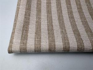 Dekostof - mørklægning, tasker og puder, coffee been small stripes
