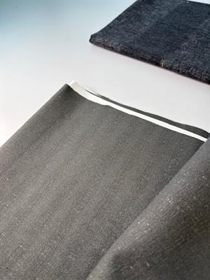 Dekostof - mørklægning, tasker og puder, midnight shadow small stripes