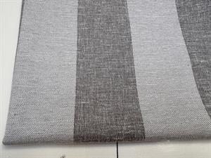 Dekostof - mørklægning, tasker og puder, navy gray big stripes