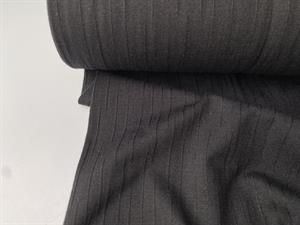 Viscosejersey - sort med tekstur