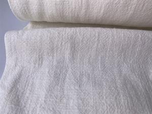 Fastvævet hør - stenvasket i offwhite