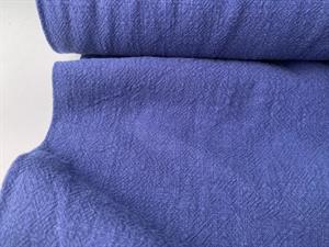 Vævet hør/bomuld - stenvasket i indigo blue, kommer igen uge 14