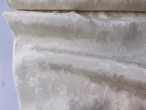 Jacquardvævet viscose - yndige blomster