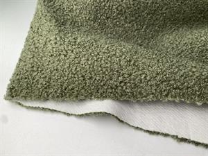 Teddy pels - flot skovgrøn