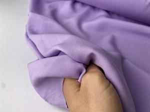Fastvævet viscose - pastel lilla