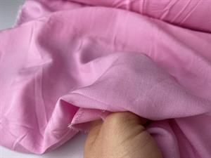 Fastvævet viscose - bubblegum / lækker lyserød