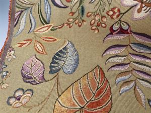 Gobelin - smuk natur på gylden beige bund