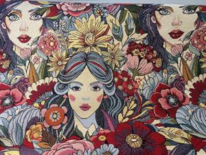 Gobelin - flower girl