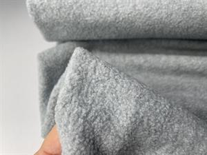 Fleece - almindelig kvalitet og lys gråmeleret