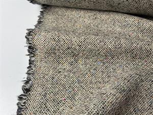 Beklædningsuld - salt / pepper & multi color tweed