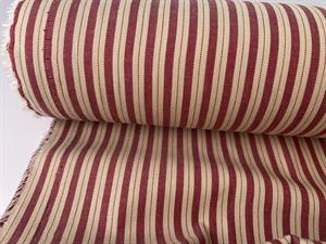 Deko canvas - smalle striber i rojo