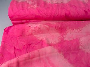 Fastvævet viscose - pink marble