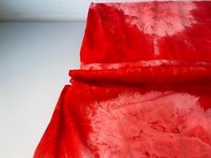 Fastvævet viscose - red marble