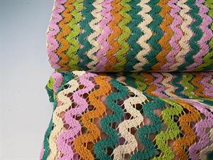 Crochet look - wavy i skønne farver