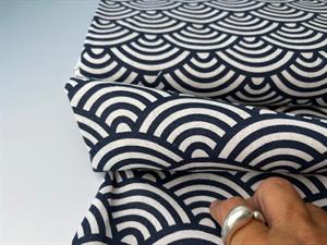 Deko canvas - smukke motiver i navy / offwhite