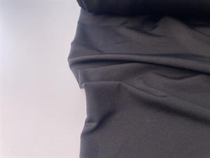 Polyesterjersey - sort og blød