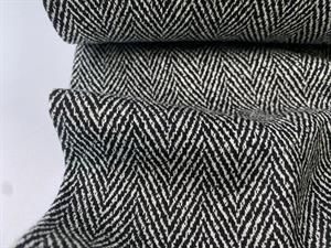 Vinterjersey - flot sildebensmønster