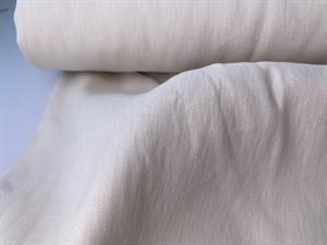 Fastvævet hør/bomuld - lys sand