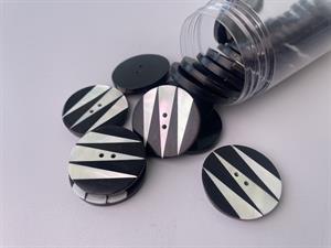 Perlemorsknap - perlemor i backgammon, 30 mm