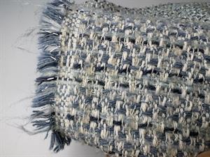Klassisk bouclé - bluish