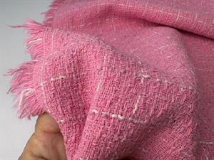 Klassisk bouclé - pink blush