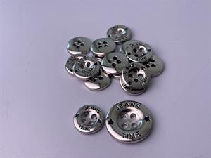 Knap - jeans time, 20 mm og 10 stk.