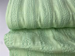 Bomulds batist - dobby i mintgrøn