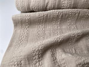 Bomulds batist - dobby i sand