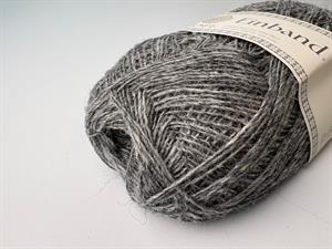 Einband - 100% ny islandsk uld, grey heather