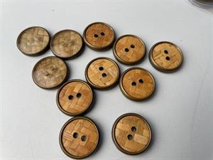 Natur knapper som foto -  ca. 23 mm
