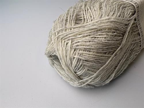 Einband - 100% ny islandsk uld, lys ash