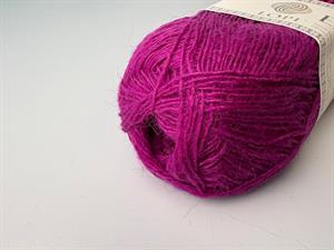 Einband - 100% ny islandsk uld, mørk fuchsia