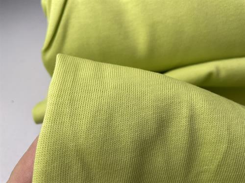 Tyk gammeldags bomuldsjersey - lime